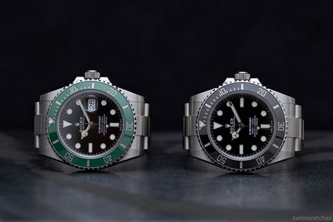 gibt es rolex submariner grün ohne date